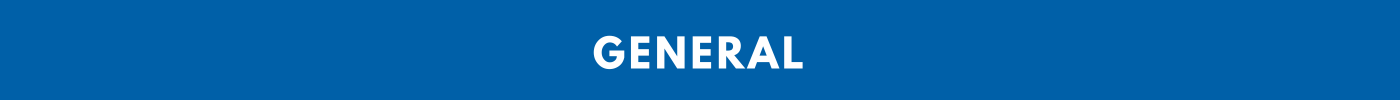 Banner for General FAQs