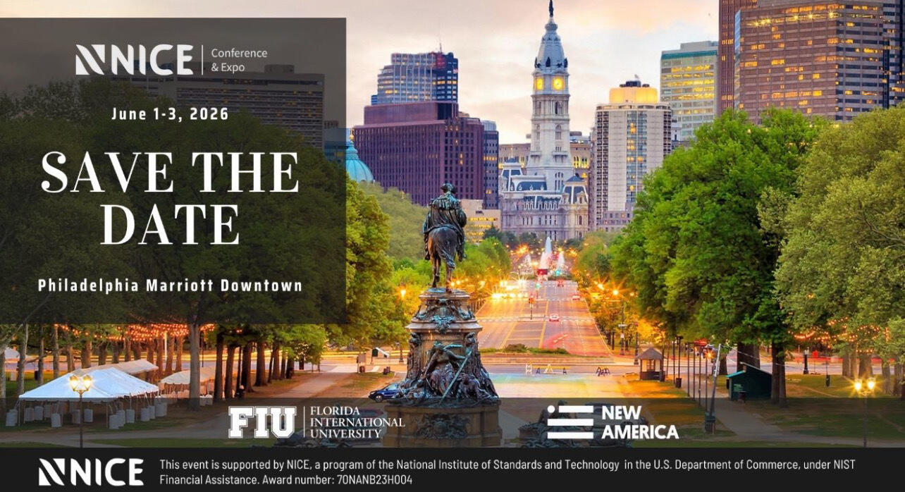 2026 NICE Conference Save the Date