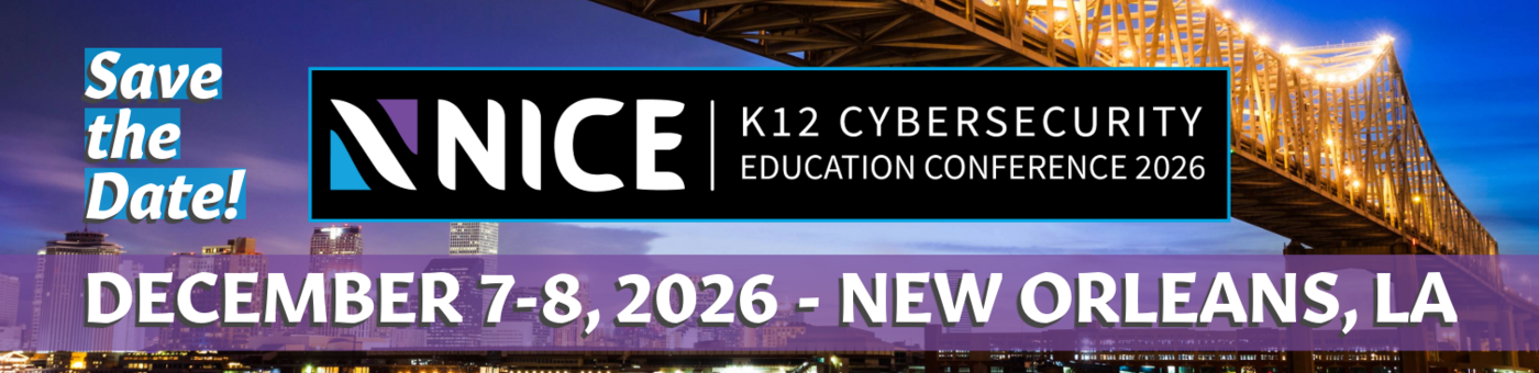 2026 NICE K12 Save the Date Web Graphic