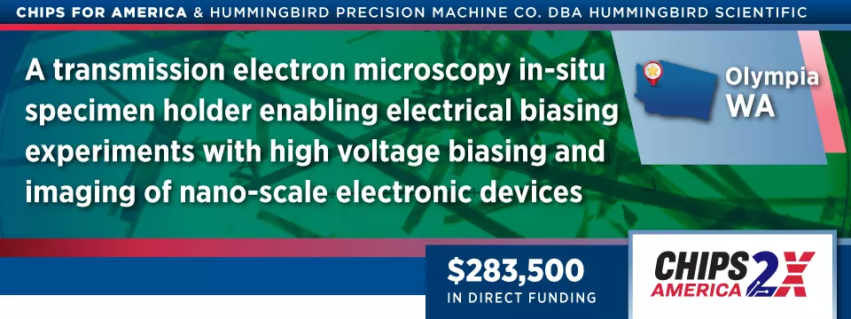 SBIR Hummingbird OlympiaWA Award Page Banner