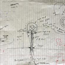 A handdrawn sketch