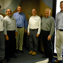 NIST and PRO-TEC Officials at the Pro-Tec Manufacturing Facility in Leipsic, Ohio