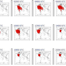 WWVB coverage maps