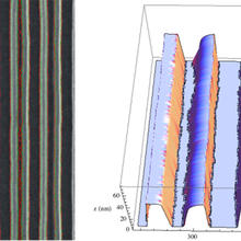 SEM image of an IC sample