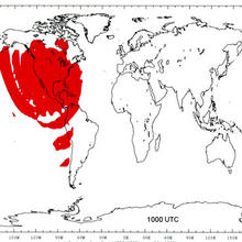 1000 UTC coverage map