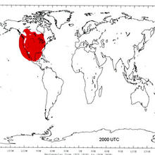 2000 UTC coverage map
