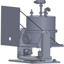 TXR as mounted on its two-axis stage