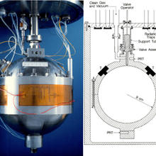 Acoustic chamber and diagram of its construction.