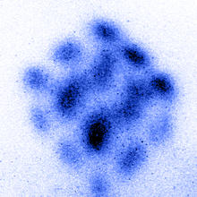 image 3 (of 3) showing strontium atoms forming a cube.