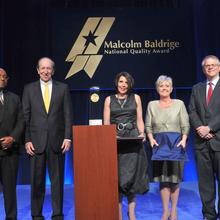 Hill Country Memorial Photo - Baldrige Award Ceremony for 2014 Recipients