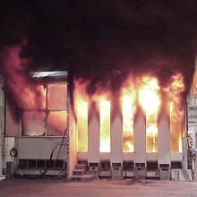 NIST experiment to replicate an office fire 