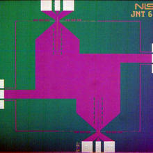 Photograph of circuit used in NIST's Johnson noise thermometry system.