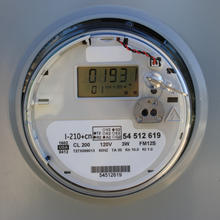 photo of a smart meter