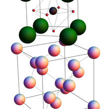 Strained strontium titanate