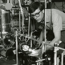 Bill Phillips in the Lab