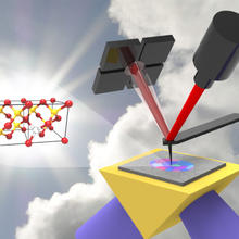 illustration of cadmium telluride 