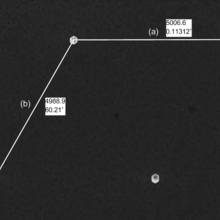 Illustration of pitch measurement