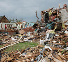 Photo of damage from 2011 Joplin, Mo, tornado