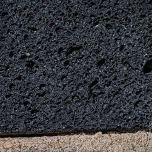 NIST Stone Test Wall Mexican black basalt
