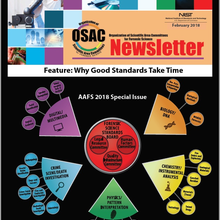 AAFS 2018 OSAC Newsletter Cover