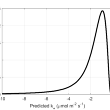 Distribution of belite local dissolution fluxes