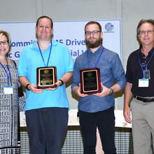 Adam Norton and Matt Lafary receive ASTM award of Appreciation 