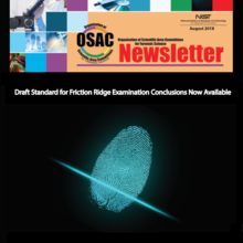 OSAC Newsletter August 2018 cover