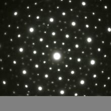 black background with white dots radiating from center