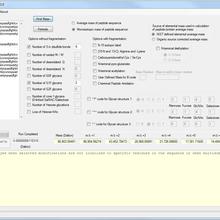 Screenshot of NIST Mass and Fragment Calculator Software
