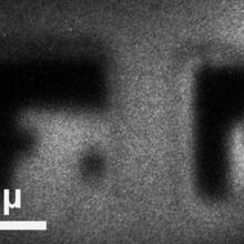 Image of intermetallics in an Aluminum Calcium reaction zone from VPPEM