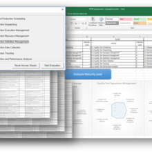 Low-resolution screen shot of MESA MOM/CMM assessment tool.