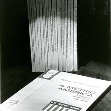Image of covers of 345 Series, Report to the Congress A Metric America