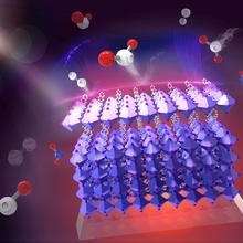 hybrid perovskite illustration