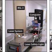 laser setup