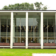 NIST Research Library & Museum Facade on the Gaithersburg, MD Campus