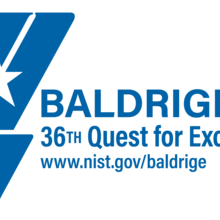 The 36th Quest for Excellence Conference Logo PMS300 PNG logo.