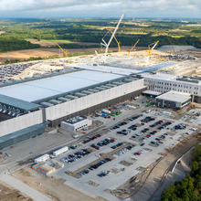 rendering of manufacturing fab build in sherman texas
