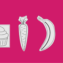 Metric meal game objects from smallest to largest