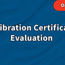 Calibration Certificate Evaluation thumbnail