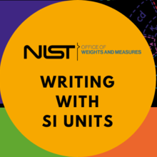 Writing with SI Units Banner