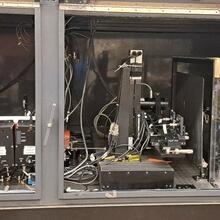 The optical focusing elements in the detector section of the VisSCF