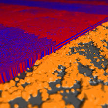 A novel technique for controlling the orientation of nanostructures is to use disordered, roughened substrates.