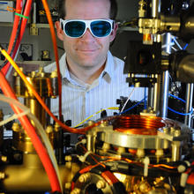 NIST physicist Andrew Ludlow and the ytterbium lattice clock