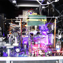 experimental atomic clock