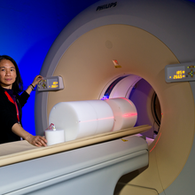 Heather Chen-Mayer and the CT scanner