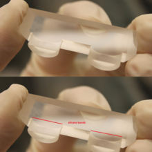 Silicate bond sample