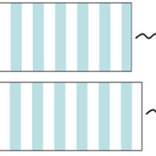 Diagram of two stack configurations with odd numbers of layers