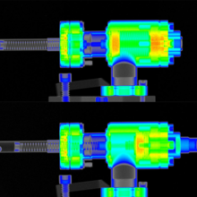 radiograph of mechanism