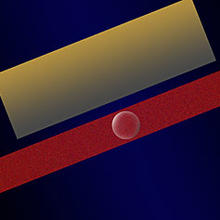 Laser light illustration