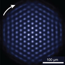 ion crystal top view